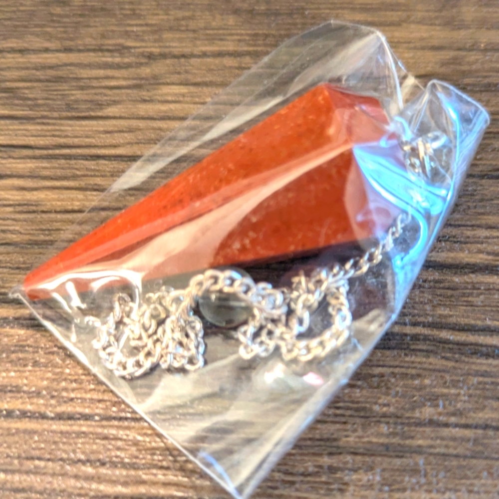 NEW Red Jasper Pendulum